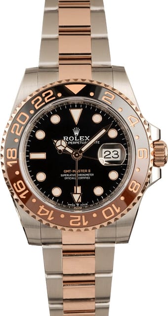 Used Rolex GMT-Master II Ref 126711 Two Tone Everose