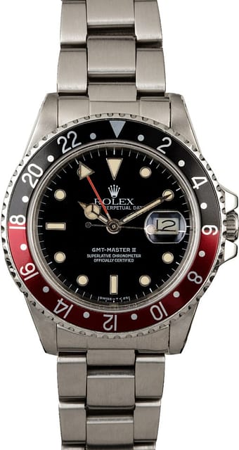 Men's Rolex GMT-Master 16760 'Fat Lady Coke'