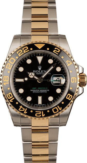 Pre-Owned Rolex GMT Master II Ref 116713LN Ceramic Model T