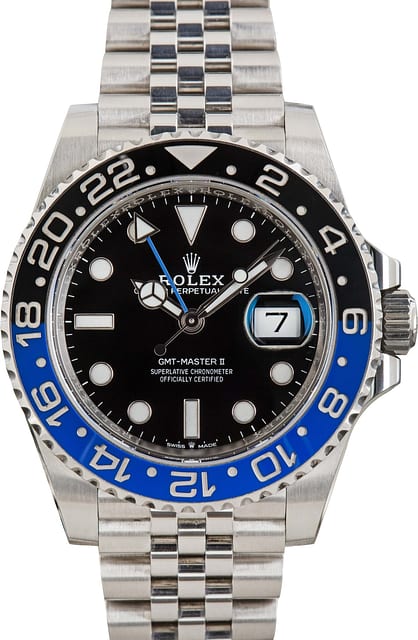 Pre-owned Rolex GMT-Master II Ref 126710 Ceramic Batgirl