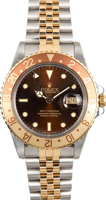 Rolex GMT-Master Root Beer 16753 Jubilee