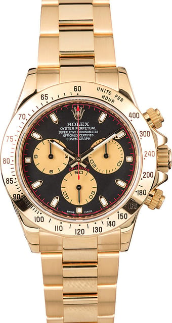 Rolex Gold Daytona 116528BKCSO