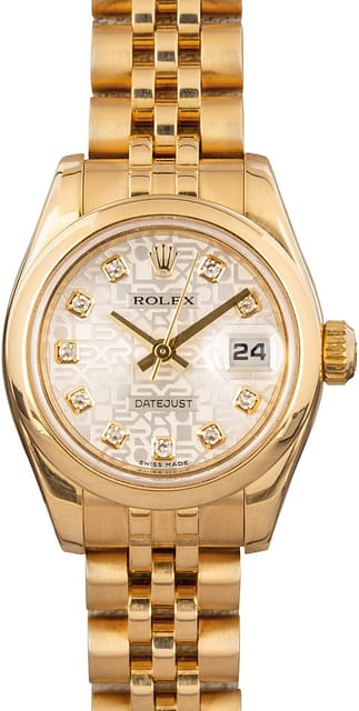 Rolex Datejust 179168 Diamond Jubilee Dial