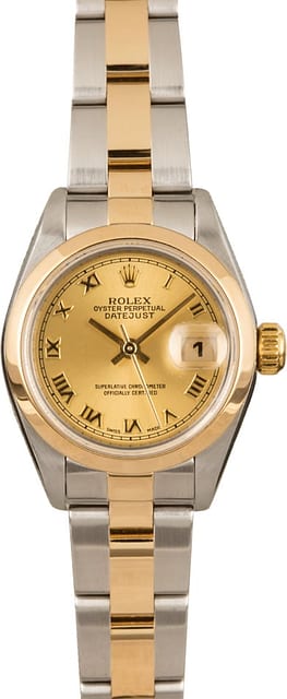 Used Rolex Lady Datejust 79163 Oyster Bracelet