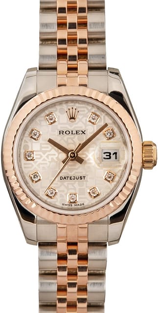 Pre Owned Rolex Datejust 179171 Jubilee Diamond Dial