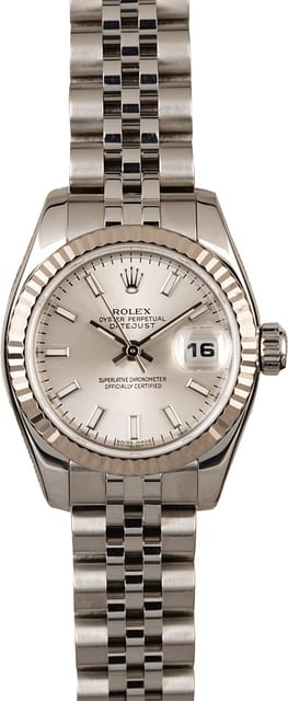 Rolex Ladies Datejust 179174 Steel Jubilee