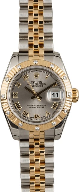 Rolex Datejust 179313 Slate Roman Dial