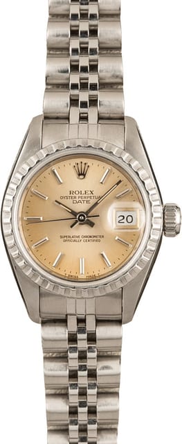 Pre-Owned Rolex Lady Date 69240