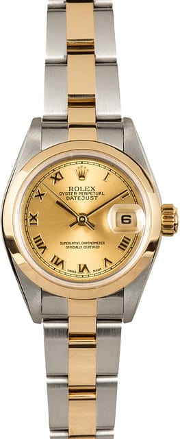 Rolex Lady-Datejust 79163 Champage