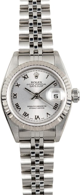 Rolex Lady-Datejust 79174 Rhodium Roman