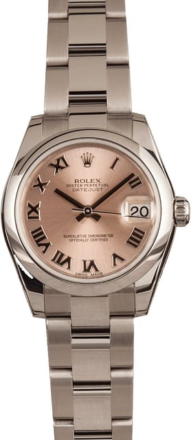 PreOwned Rolex Datejust 178240 Mid-Size