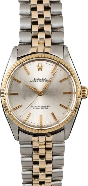 Vintage Rolex Oyster Perpetual 1002 Folded Link Jubilee
