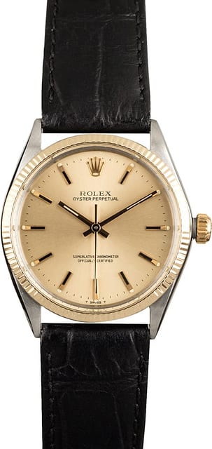 Pre-Owned Rolex Oyster Perpetual 1005 Two Tone