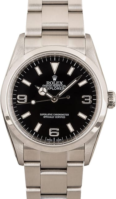 Rolex Oyster Perpetual 114200 Certified Pre-Owned