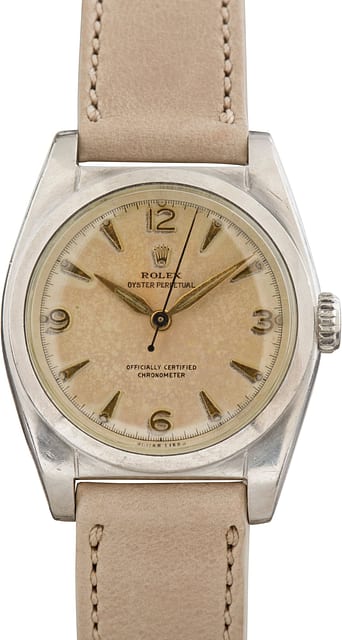 Vintage Rolex Oyster Perpetual Ref 6050 Bubbleback