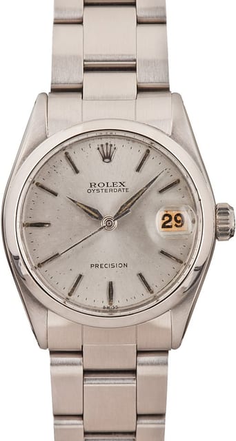 Rolex OysterDate 6466 Stainless Steel