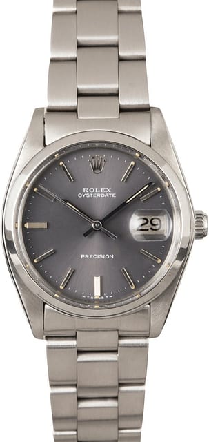 Rolex OysterDate 6694 Slate Dial