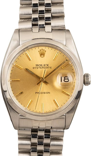 Rolex OysterDate 6694 Champagne Dial