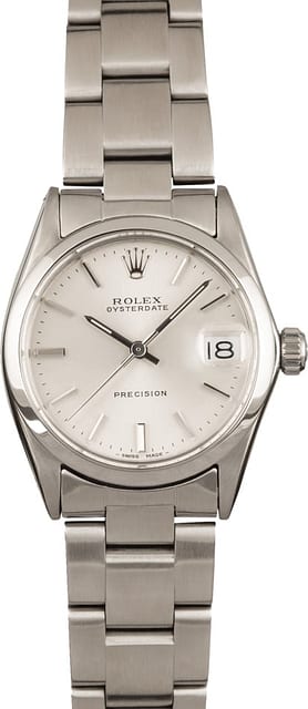 Pre Owned Vintage Rolex OysterDate MidSize 6466