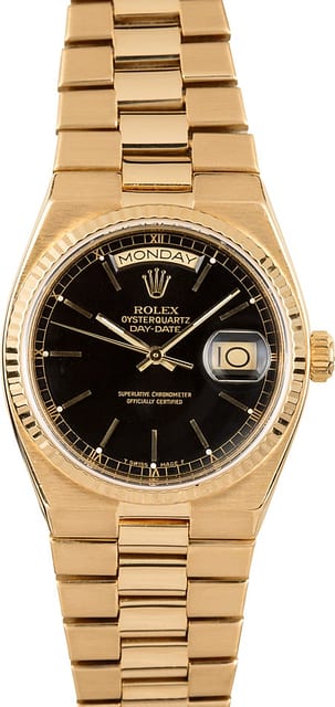 Rolex OysterQuartz Day-Date 19018 Black