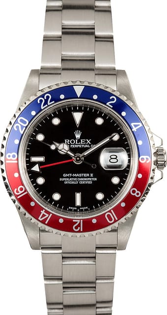 Rolex Pepsi GMT-Master II 16710 No Holes Case