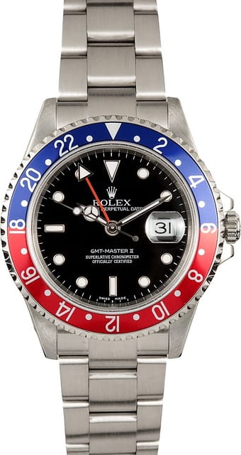 Rolex Pepsi Bezel GMT-Master II Model 16710