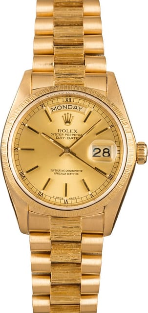Rolex President 18078 Bark