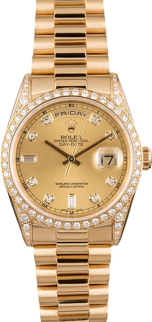 Pre Owned Rolex President Gold Day-Date 18388