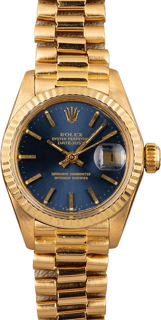 Vintage Ladies Rolex President 6917