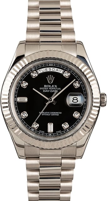 Rolex Day Date White Gold 218239