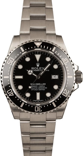 Used Rolex Sea-Dweller 116600 Ceramic 40MM