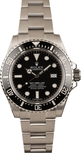 Pre-Owned Rolex Sea-Dweller 116600 Ceramic Watch
