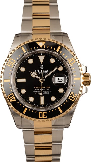 Unworn Rolex Sea-Dweller 126603 New Two Tone Model