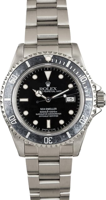 Used Rolex Sea-Dweller 16660 Diving Watch