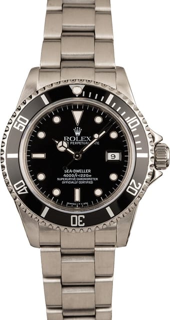 Used Rolex Sea-Dweller 16660 Black Dial