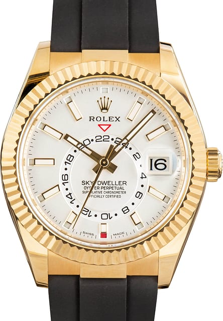 Rolex Sky-Dweller 326238 White Dial