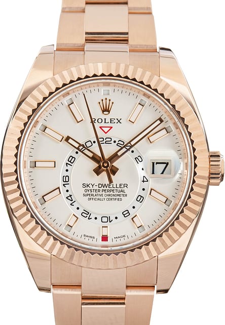 Rolex Sky-Dweller Ref 326935 White Dial