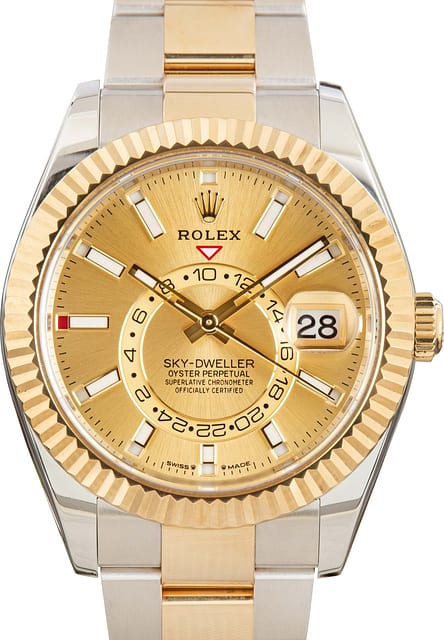 Rolex Sky-Dweller 336933 Champagne Dial