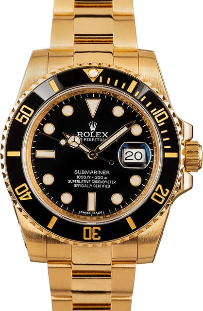 Pre-Owned Rolex 116618LN Submariner