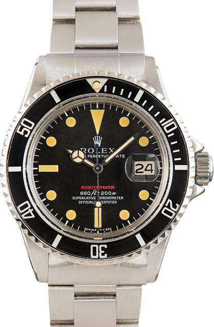 Vintage Rolex Submariner 1680 Stainless Steel Oyster