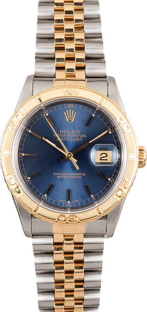 Rolex Thunderbird Datejust 16253 Blue