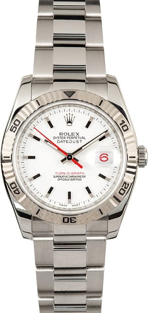 Rolex Datejust Thunderbird 116264 White