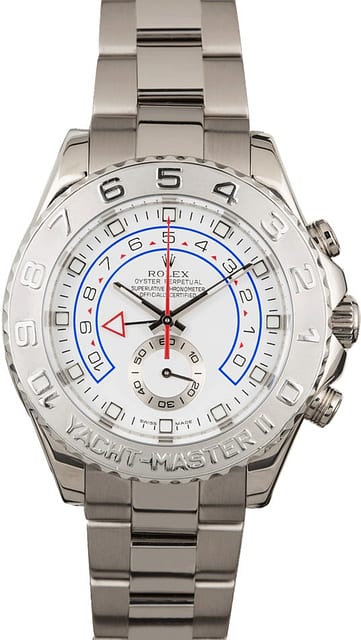Rolex Yacht-Master II Ref 116689 White Gold Oyster