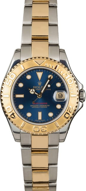 Rolex Yacht-Master 168623 Blue Dial 35MM