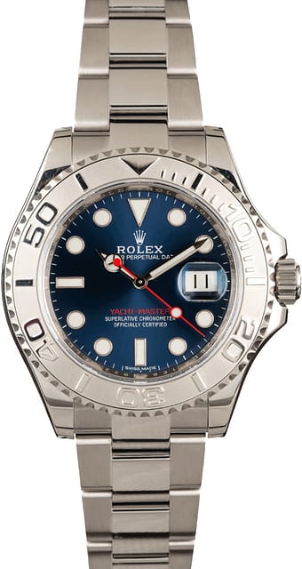 Rolex Platinum Yacht-Master Blue 116622