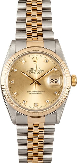 Rolex Diamond Datejust 16013