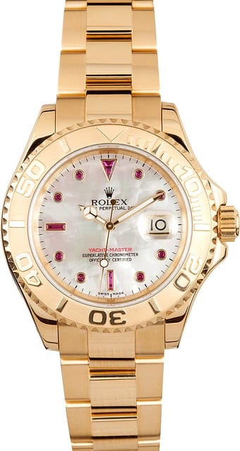 Rolex 18k Yacht-Master MOP Dial
