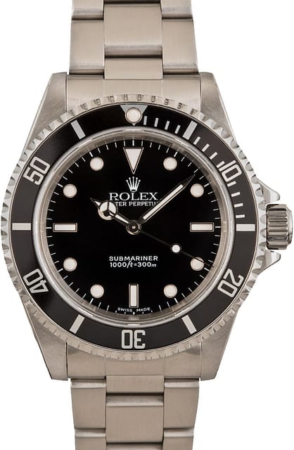 Rolex Submariner 14060M Black Dial & Bezel
