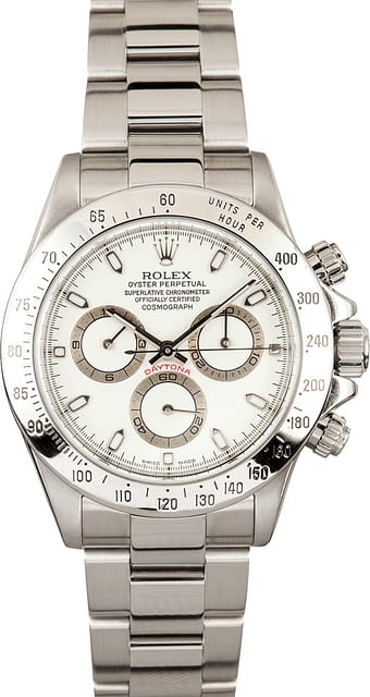 White Rolex Daytona 116520