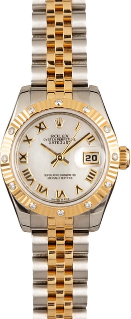 Rolex Lady-Datejust 179313 Diamond Bezel